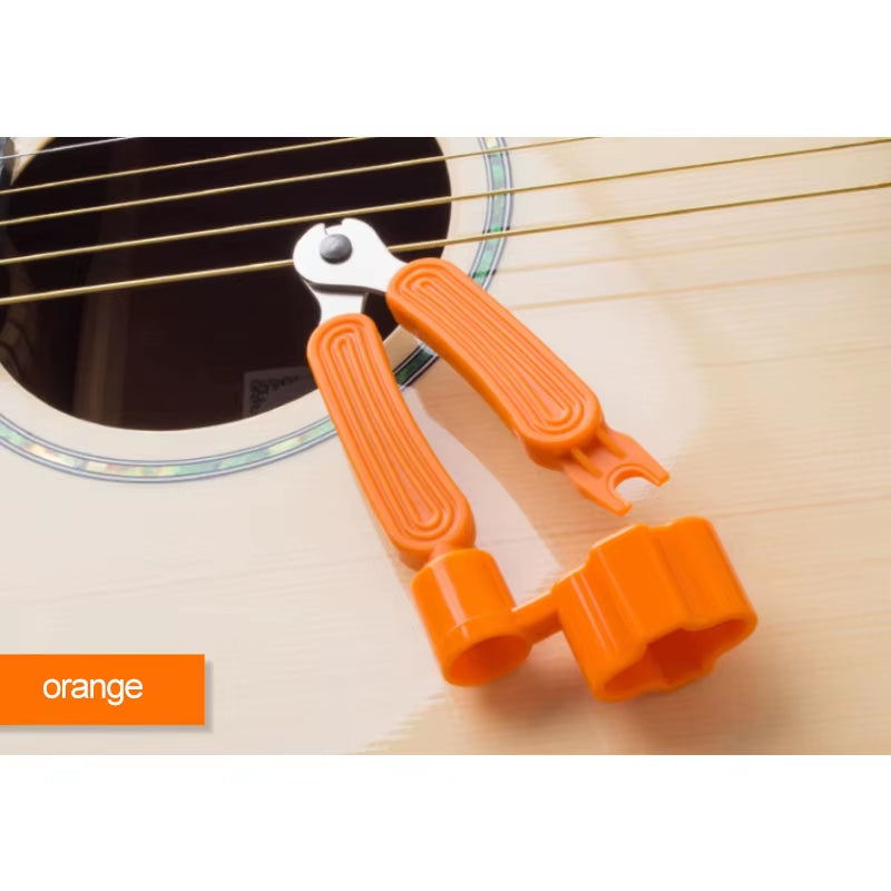 Guitar Winder Versatile String Cutter Convenient Pin Remover Innovative Multifunction Guitar Accessories Guitar String Changer