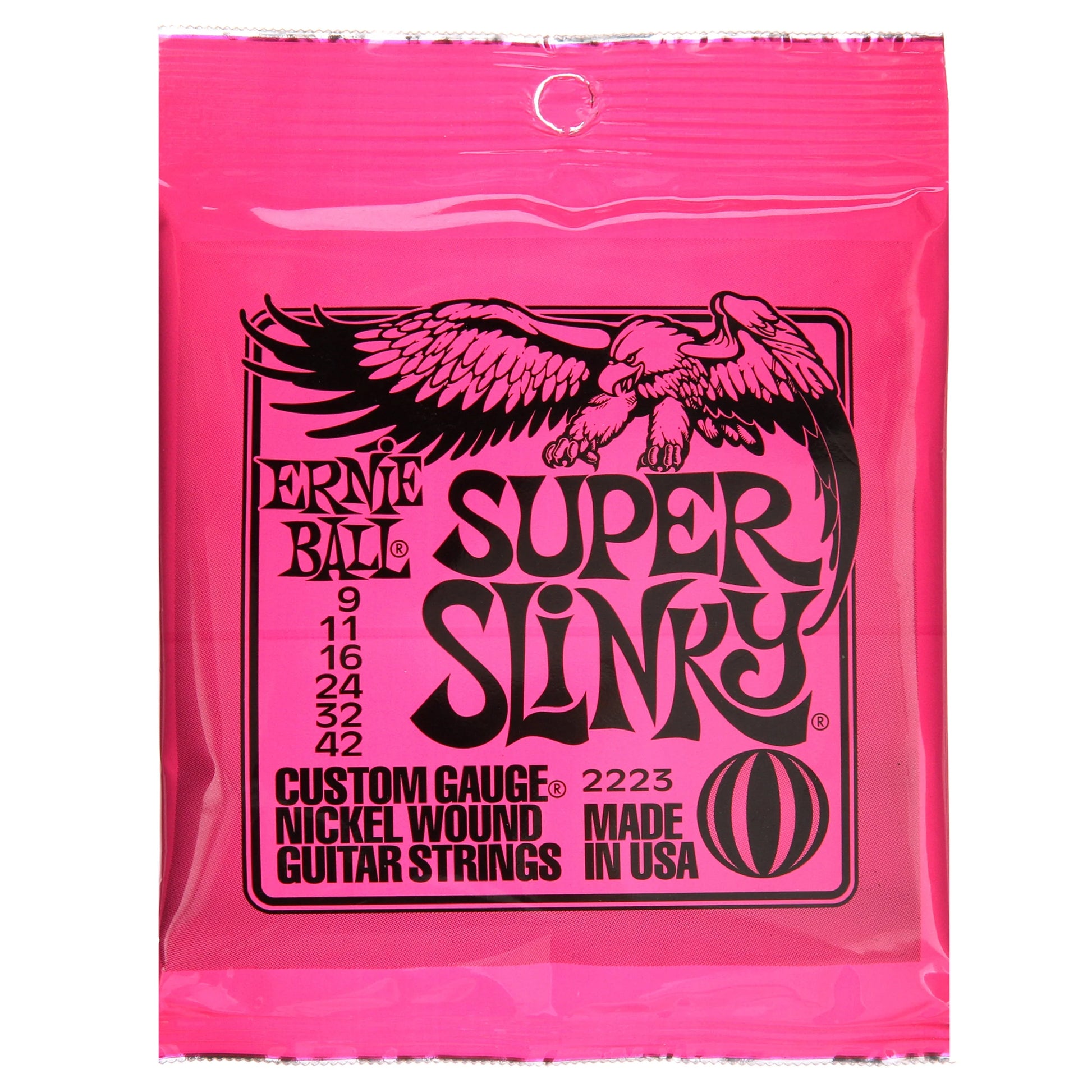 Super Slinky Electric Guitar Strings