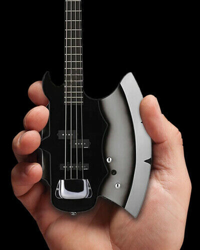 Gene Simmons - Kiss Gene Simmons Signature Axe Mini Bass Guitar Replica Collecti