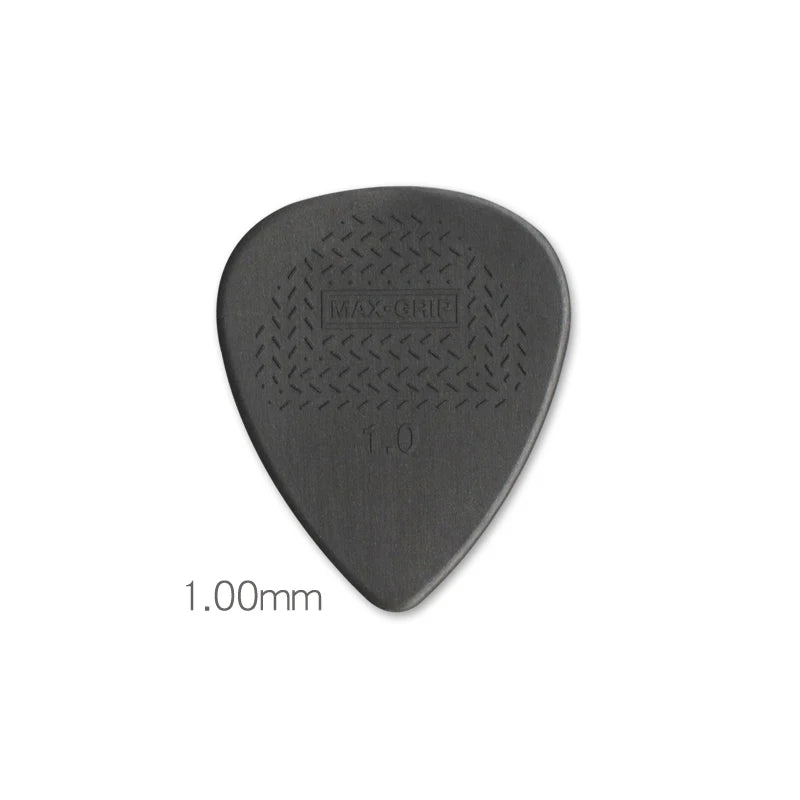 Dunlop MAX-GRIP Nylon Non-Slip Acoustic Guitar Pick Thickness 0.6-1.50mm Ideal for Music Store Sales