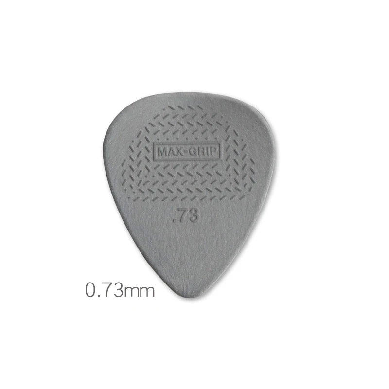 Dunlop MAX-GRIP Nylon Non-Slip Acoustic Guitar Pick Thickness 0.6-1.50mm Ideal for Music Store Sales