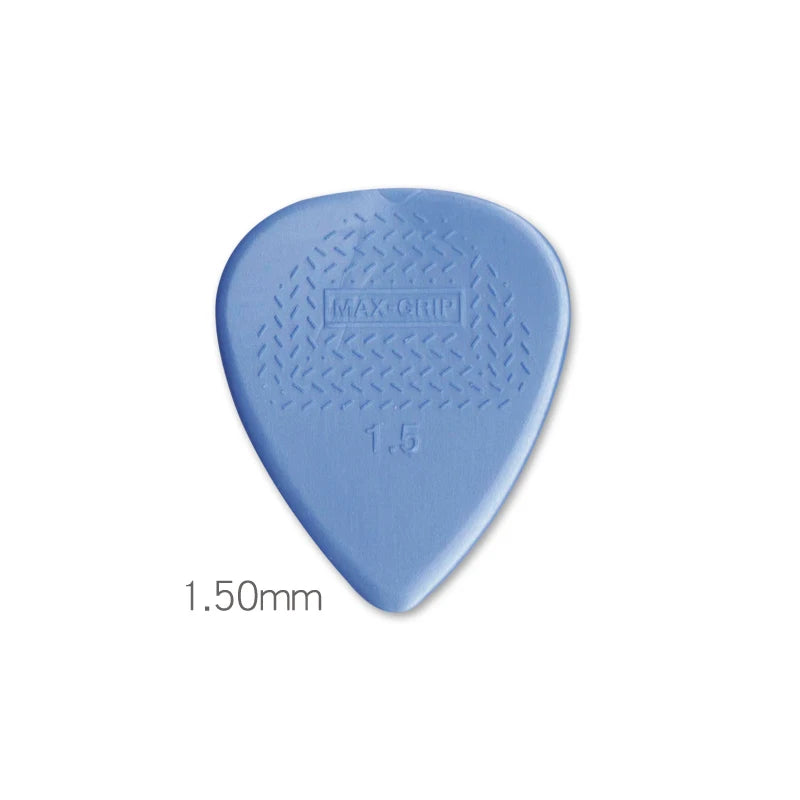 Dunlop MAX-GRIP Nylon Non-Slip Acoustic Guitar Pick Thickness 0.6-1.50mm Ideal for Music Store Sales