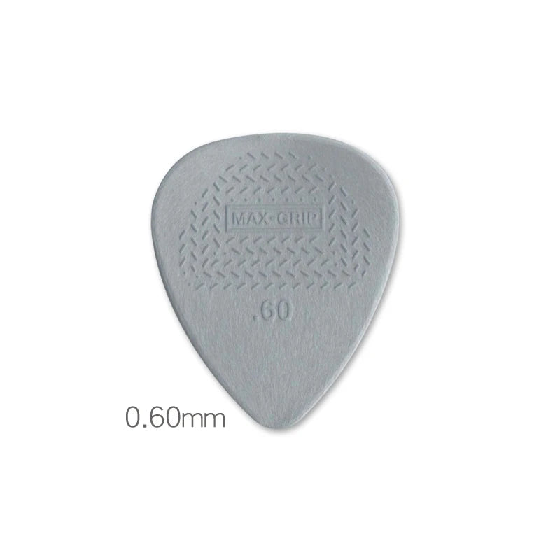 Dunlop MAX-GRIP Nylon Non-Slip Acoustic Guitar Pick Thickness 0.6-1.50mm Ideal for Music Store Sales