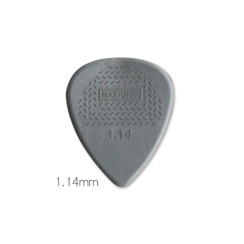 Dunlop MAX-GRIP Nylon Non-Slip Acoustic Guitar Pick Thickness 0.6-1.50mm Ideal for Music Store Sales