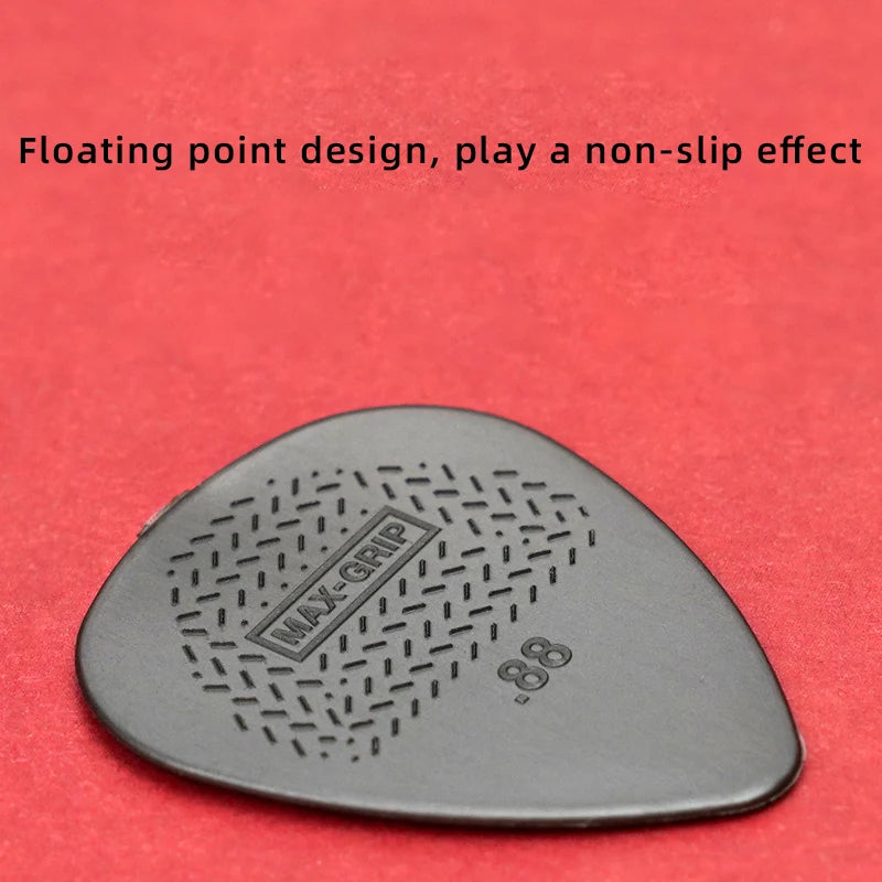 Dunlop MAX-GRIP Nylon Non-Slip Acoustic Guitar Pick Thickness 0.6-1.50mm Ideal for Music Store Sales