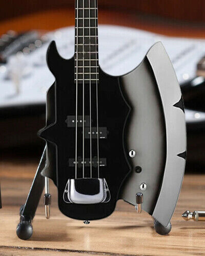 Gene Simmons - Kiss Gene Simmons Signature Axe Mini Bass Guitar Replica Collecti