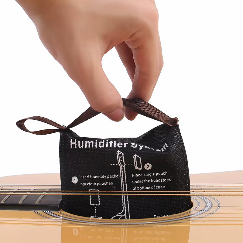 Guitar Humidifier System Acoustic/Classical Guitar Moisturize Bags Automatic Control Guitar Sound Hole Humidifier Anti-Dry